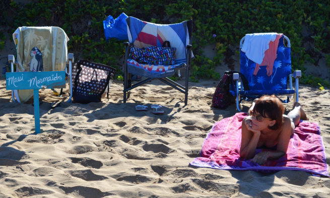 Menschen: Hawaii Maui Mermaid
