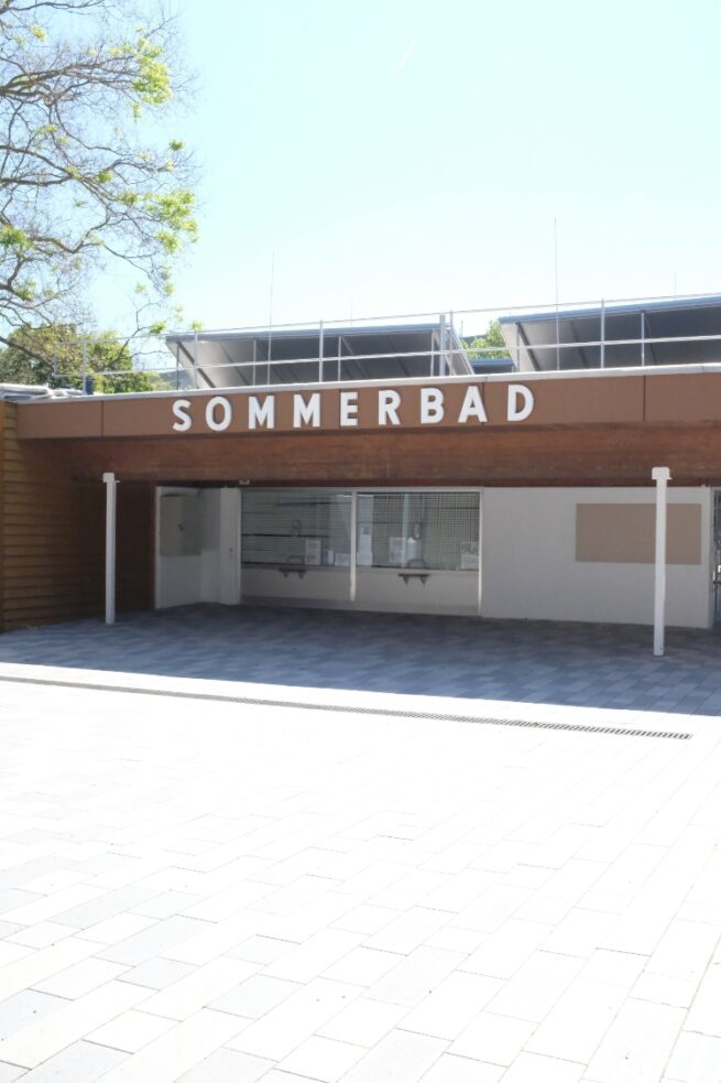 Sommerbad Wien unterwegs